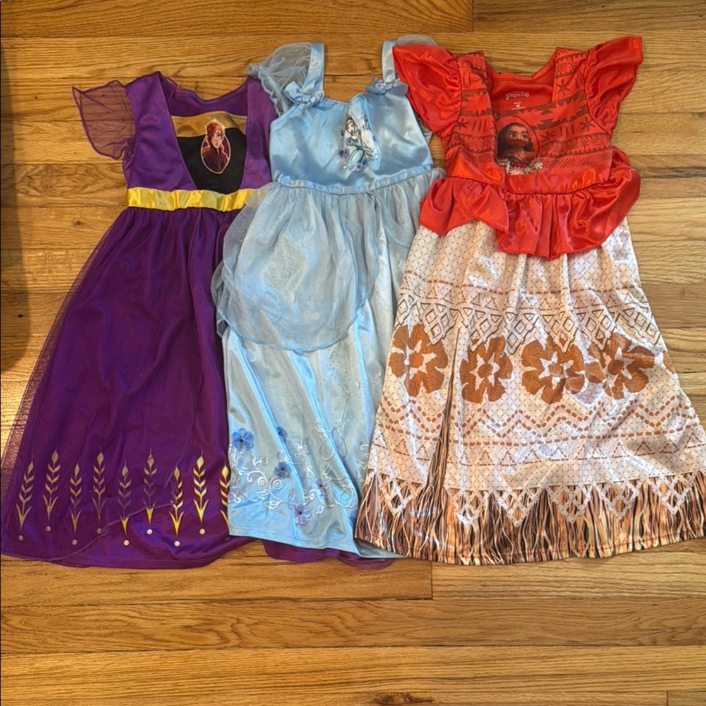 Disney Princess Nightgowns Set